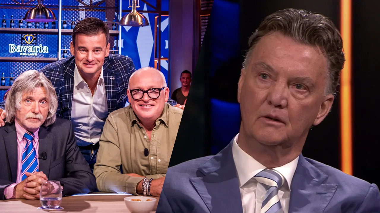 Twitteraars verheugen zich op nabespreking van Op1-optreden Van Gaal bij Veronica Inside