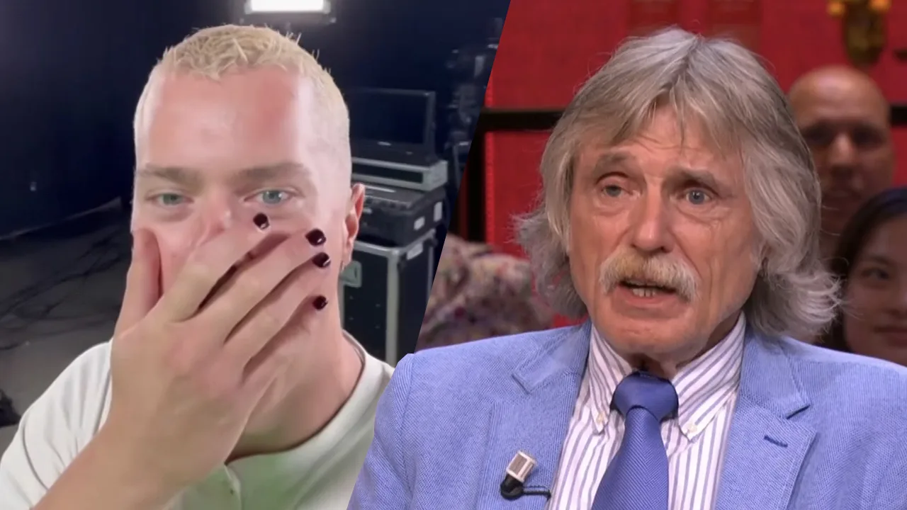 Johan Derksen geen fan van RTL Tonight-verslaggever Stijn de Vries: 'Zelfingenomen griezel!'