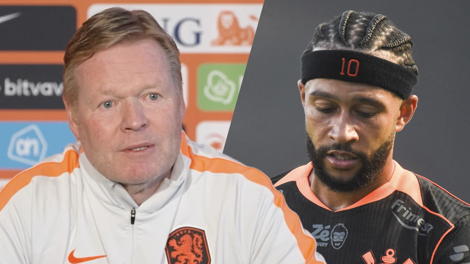 Ronald Koeman maakt zich zorgen om Memphis Depay: 'Ik vind dat hij topfit moet zijn'