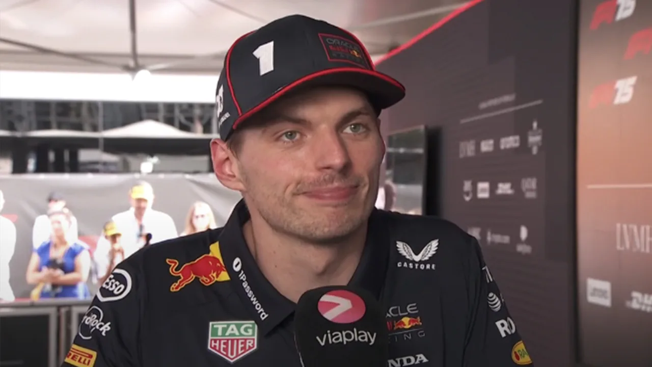 Kalm geworden Max Verstappen na straf in Spanje: 'Geen idee waarom ik dat deed'