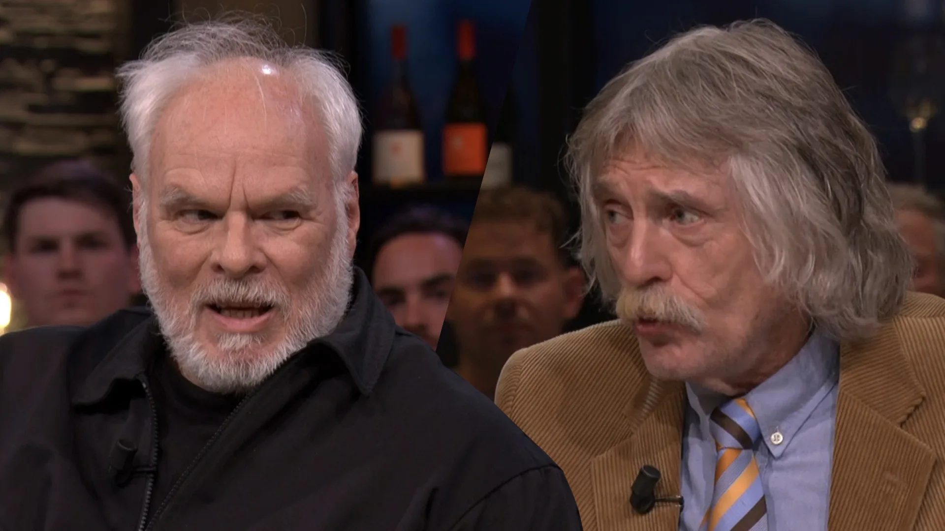 Johan in discussie met Nico Dijkshoorn: 'Ik ben het in alles met je oneens'