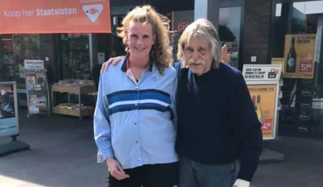 Johan gespot bij Albert Heijn in Drenthe