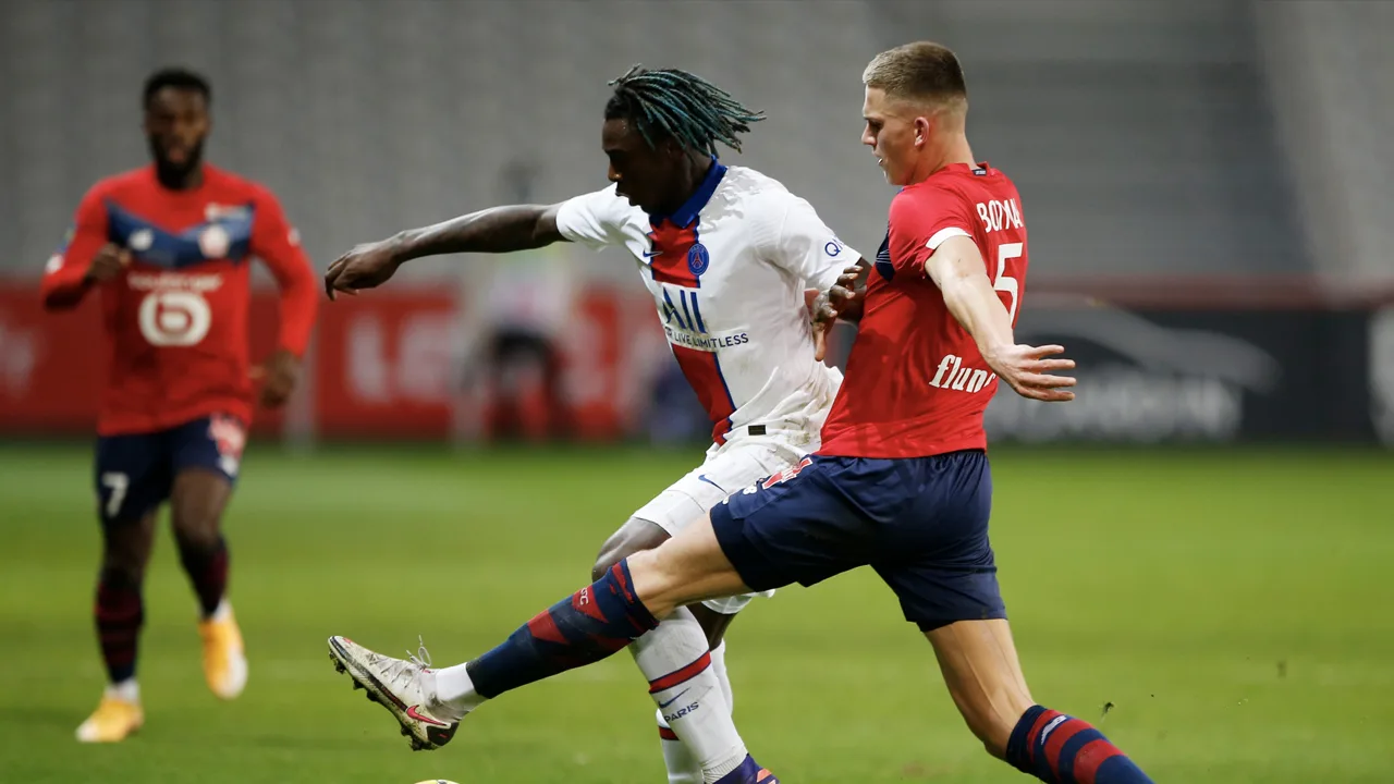 Franse topper Lille - Paris SG eindigt in 0-0