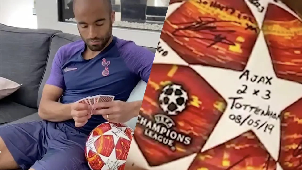 Lucas Moura kwelt Ajacieden in video met hattrickbal