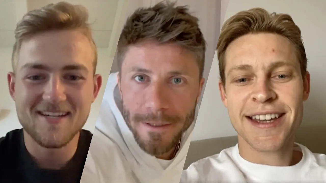 Ajax-spelers en oud-Ajacieden bedanken Erik ten Hag in afscheidsvideo