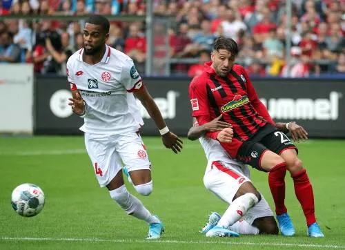 Schouder St. Juste ook bij Mainz uit de kom