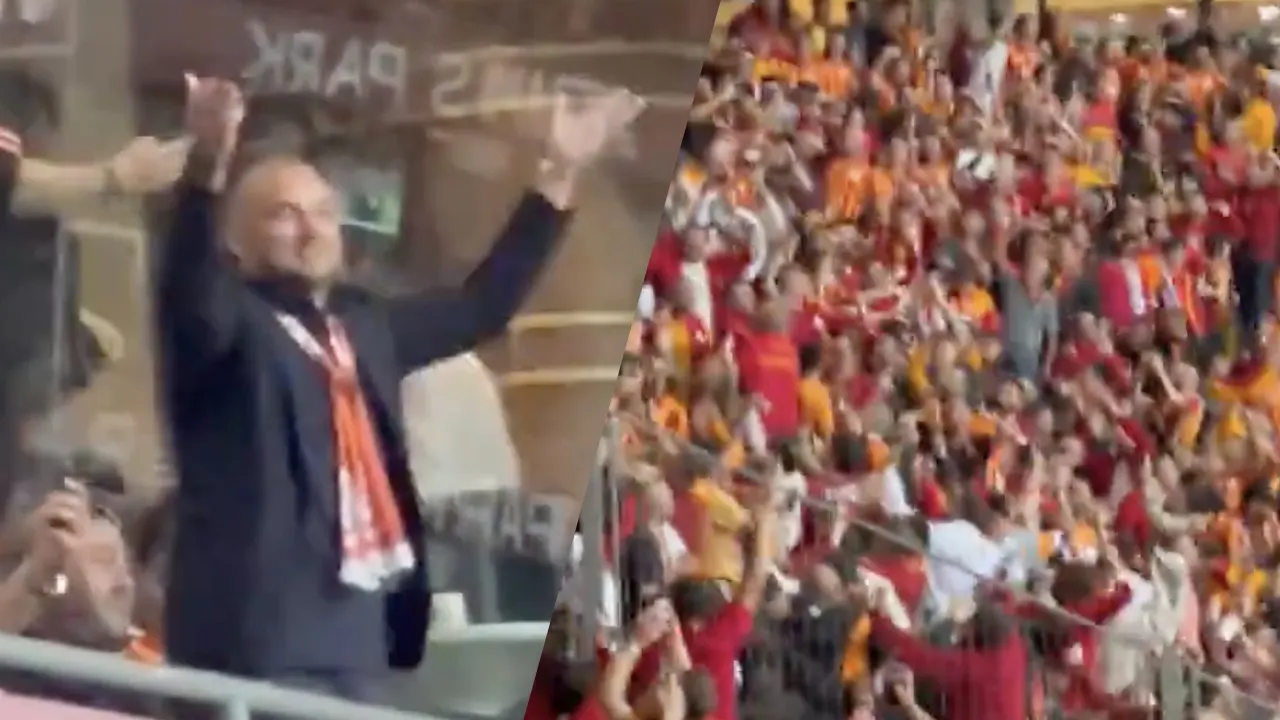 Video: Sneijder zweept Galatasaray-publiek op voorafgaand aan wedstrijd tegen Fenerbahce