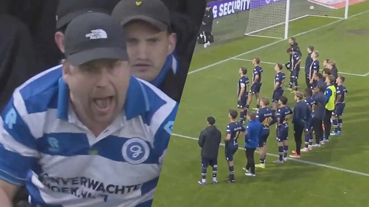 Video: De Graafschap-fan gaat los tegen spelers na nederlaag in nacompetitie