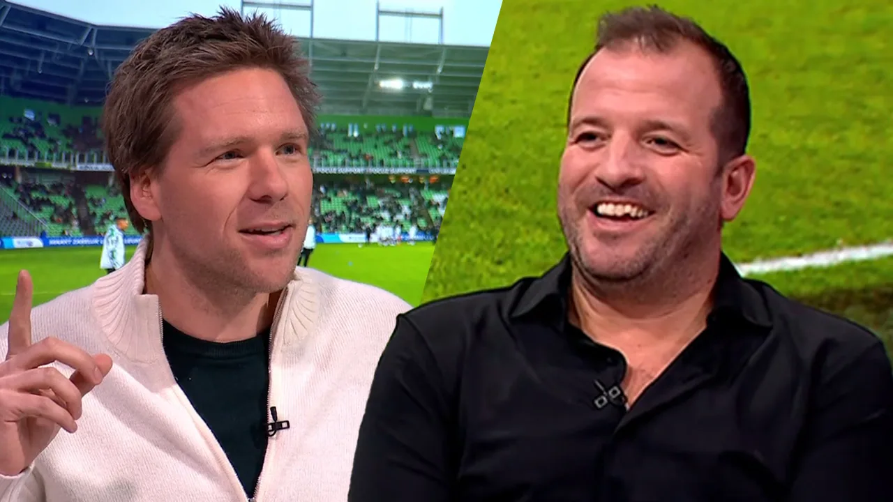Rafael van der Vaart bij Studio Voetbal: 'We zitten toch niet bij Vandaag Inside?!'