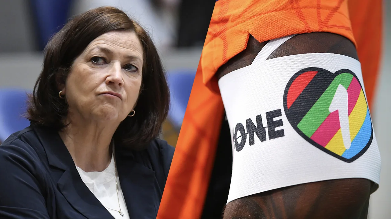 KNVB-top draagt OneLove-speldje tegen Qatar: 'Dat lijkt me toch iets sjieker dan zo'n band'