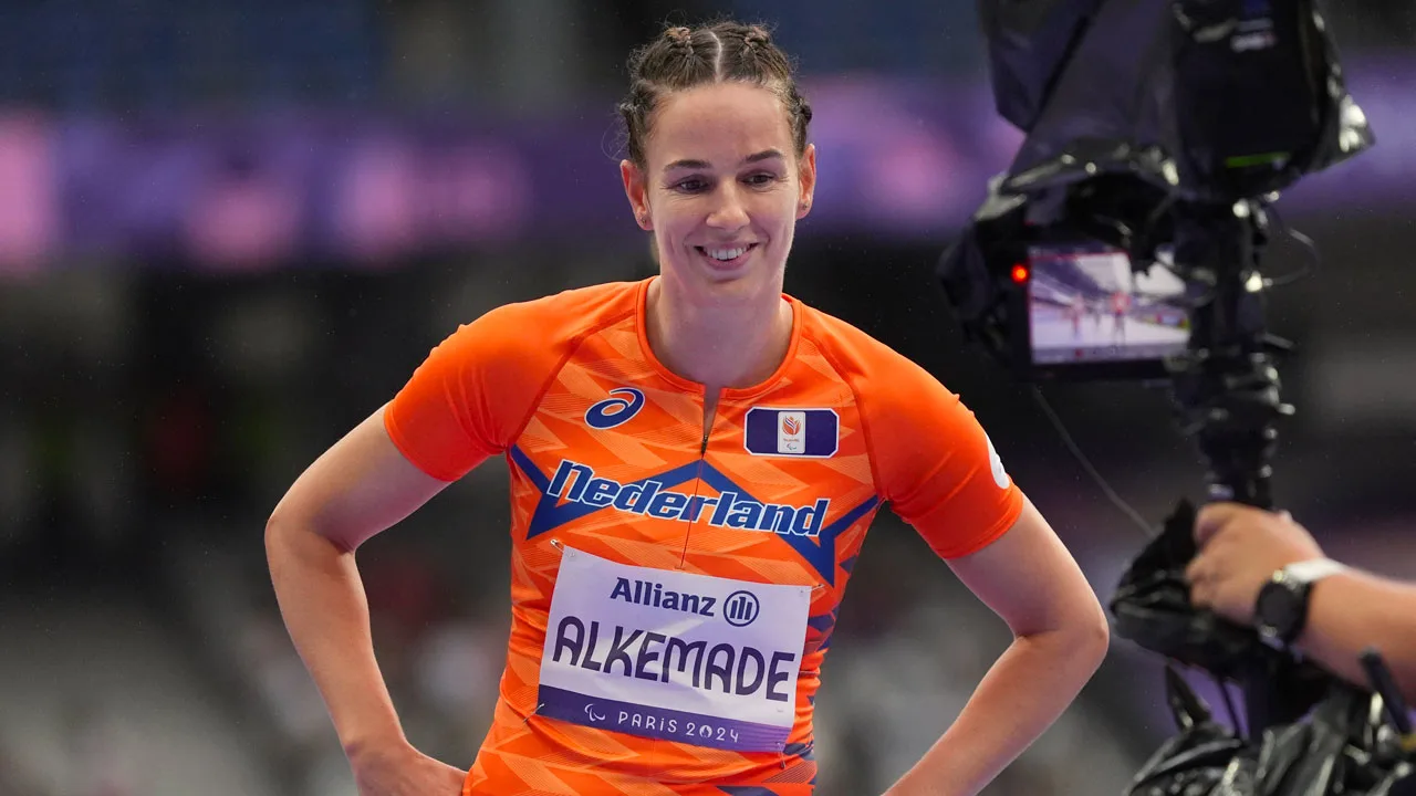 Alkemade wint paralympisch goud op 200 meter, zilver voor Van Gansewinkel