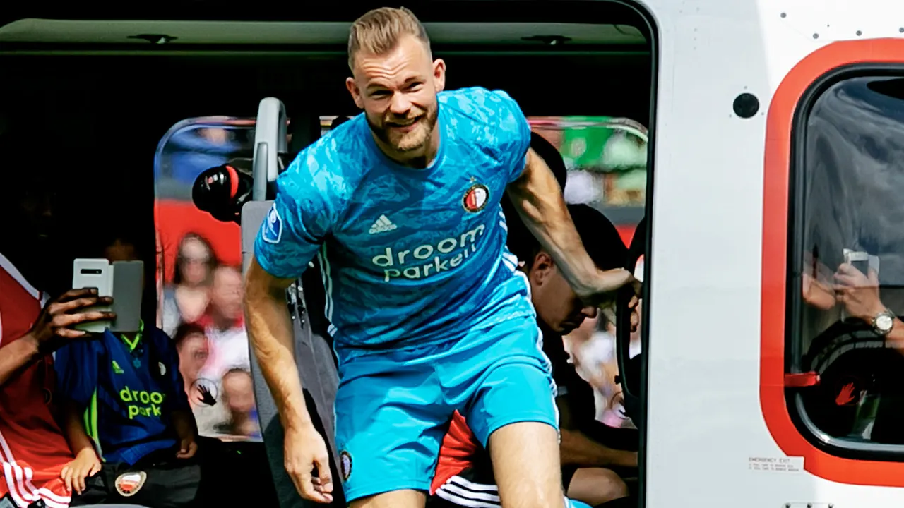 Doelman Marsman debuteert bij Feyenoord