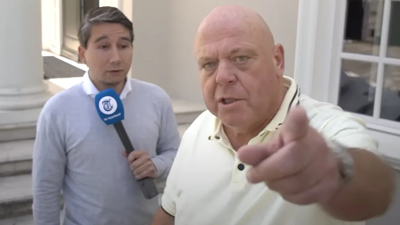 Video: interview met Peter Gillis loopt uit de hand: 'Dan heb je een héél groot probleem!'