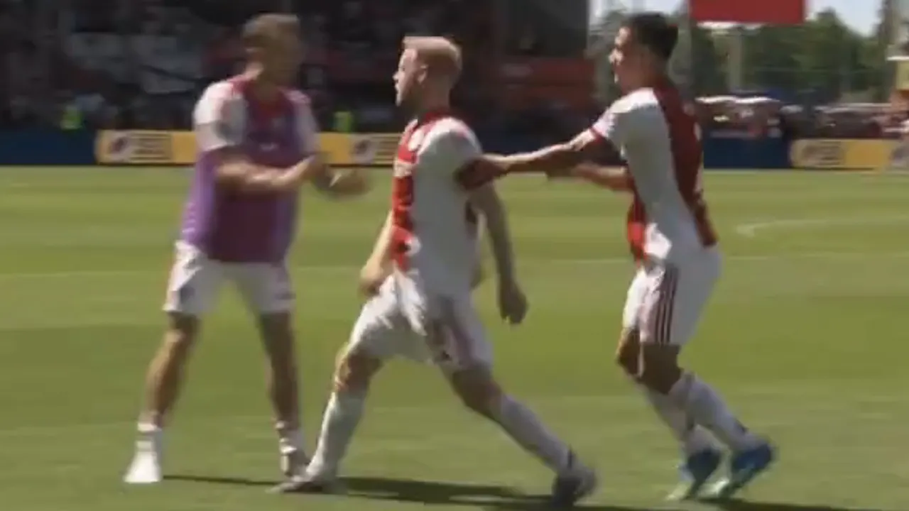 Videogoal: Davy Klaassen zet Ajax op voorsprong in verlenging tegen FC Utrecht