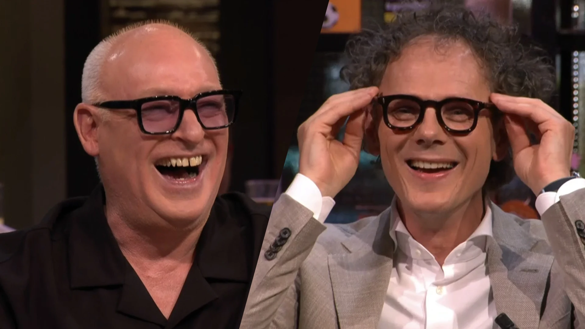 René vertelt anekdote over hotelovernachting met Ben van der Burg: 'Heel z'n bril was beslagen!'