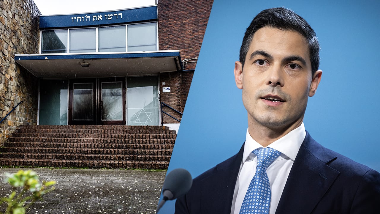 Jetten over brand bij synagoge Rotterdam: 'Het leidt tot angstgevoelens bij de Joodse gemeenschap'