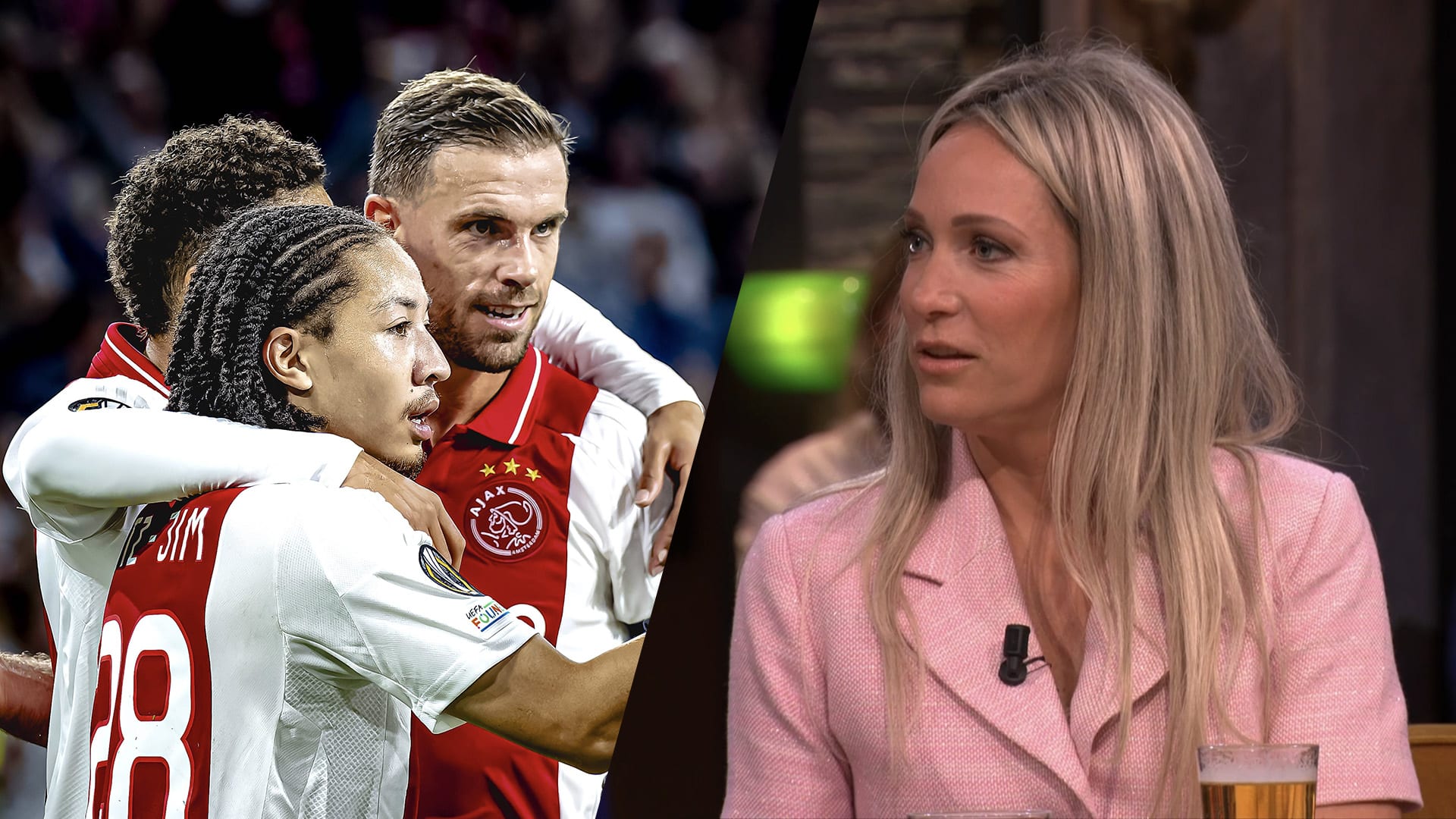 Hélène kan zich niet vinden in kritiek op Ajacied: 'Dat is helemaal niet raar!'