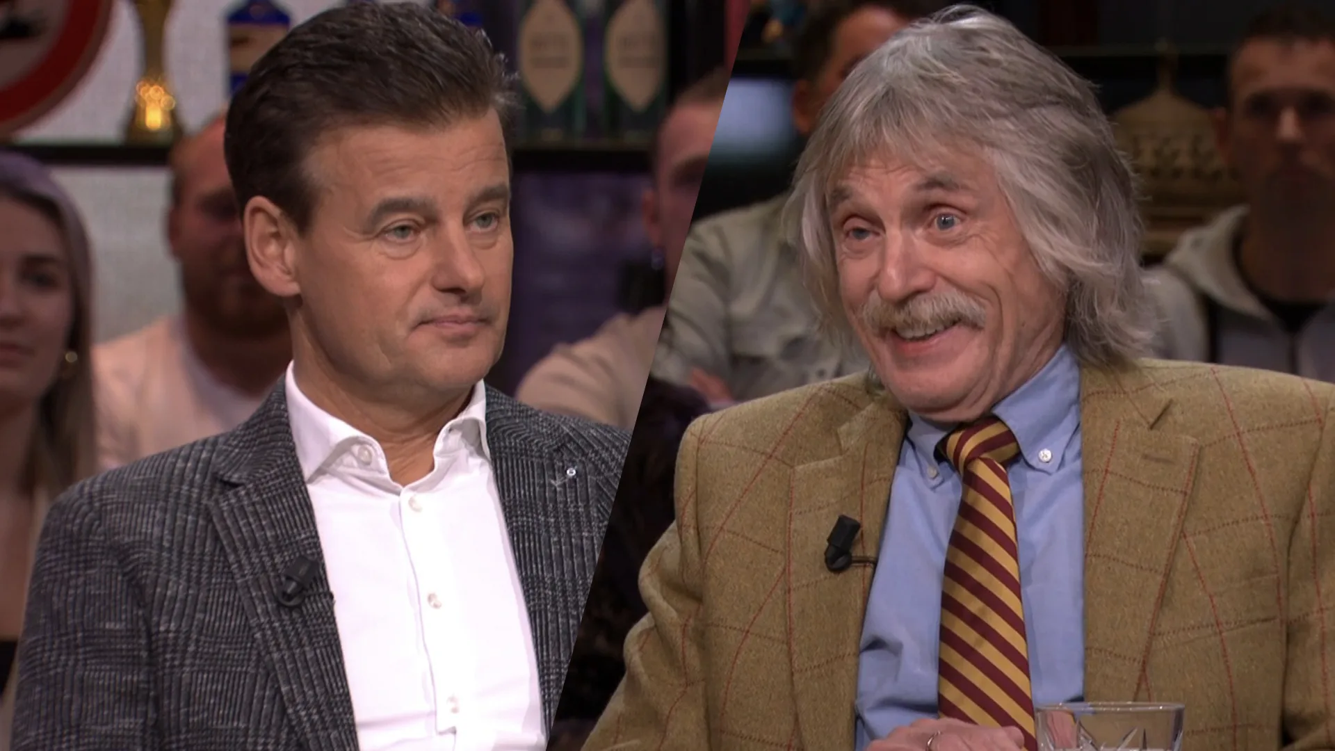 Johan confronteert Wilfred: 'Er zit je iets dwars, hè?!'