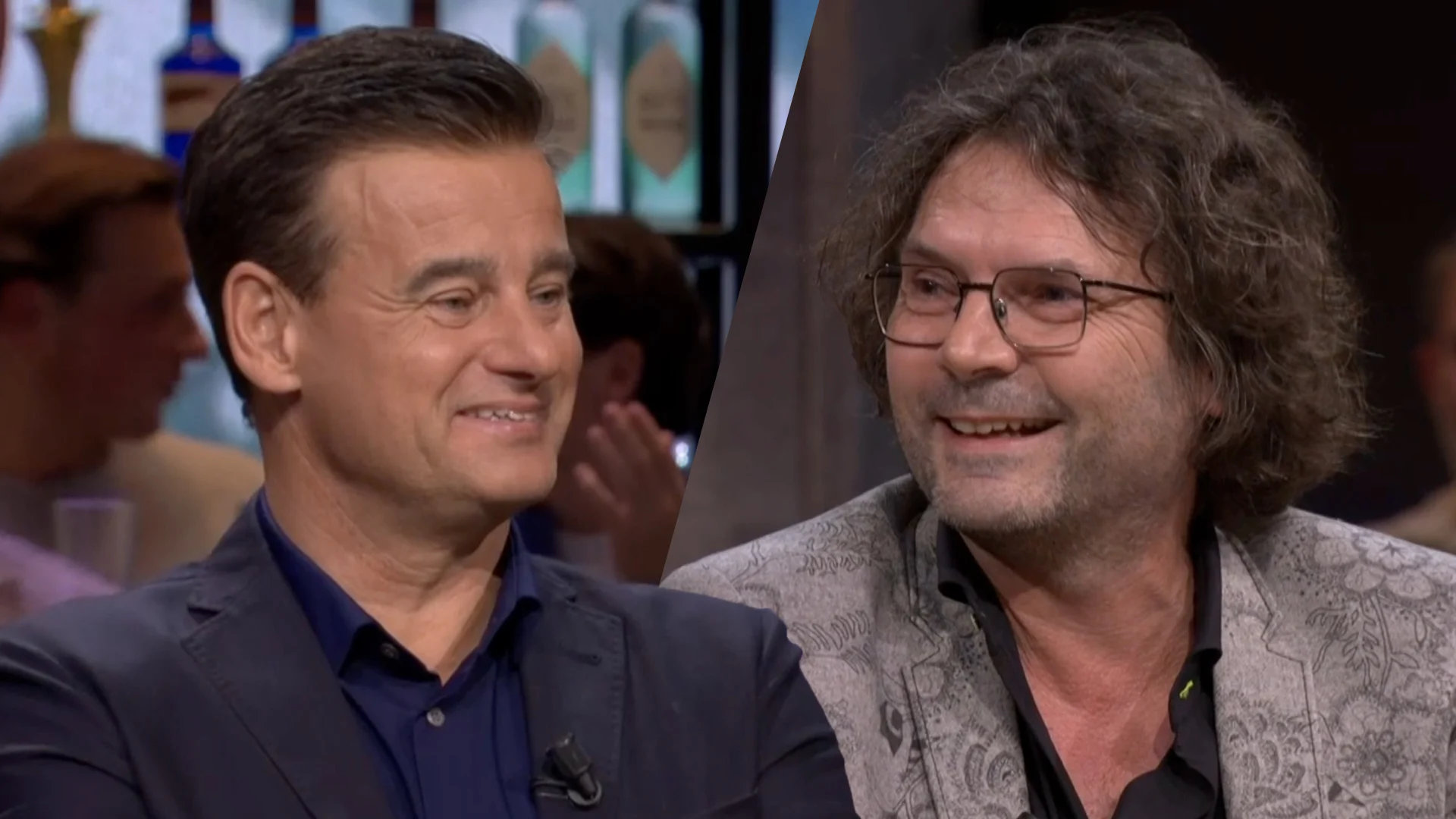 Wilfred hoort verhaal van Job Knoester over z'n vrouw: 'Jij slaapt op de bank vanavond, vriend!'