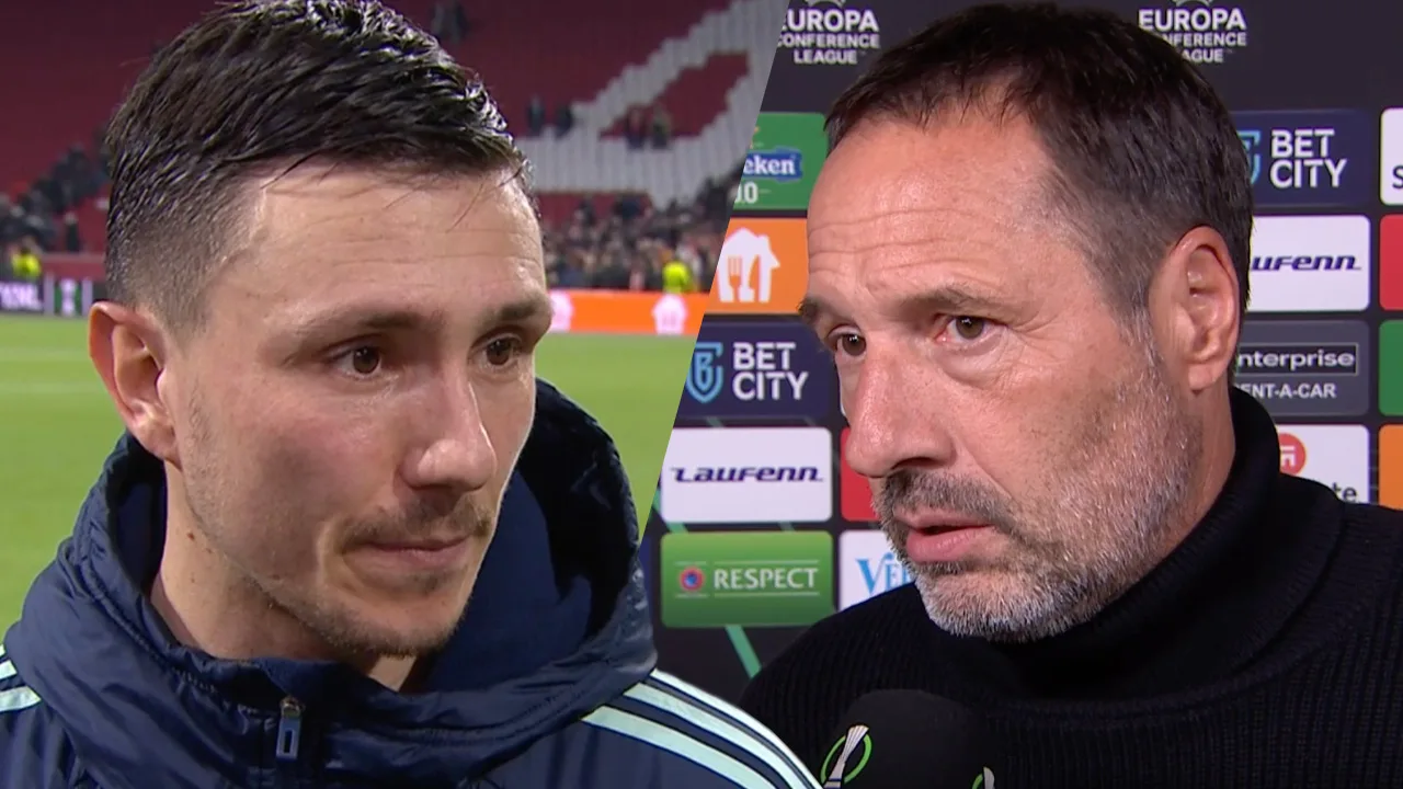 Bekijk hier de interviews na afloop van Ajax – Bodø/Glimt 