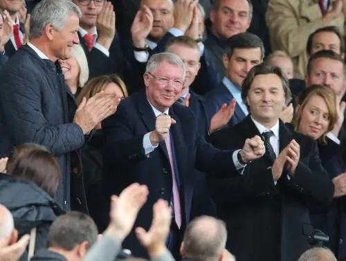 Sir Alex Ferguson terug op Old Trafford