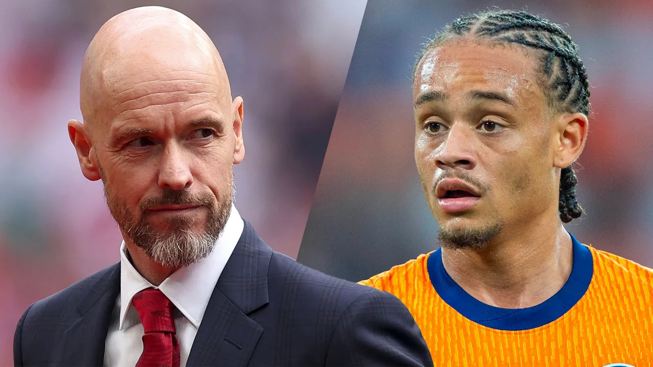 Erik ten Hag looft Oranje-speler Xavi Simons: ‘Zijn drive en pure passie is bijna on-Nederlands’