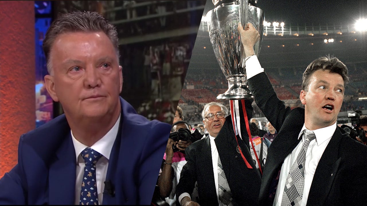 Van Gaal blikt terug op Champions League winst Ajax: 'Het had mooier gekund'