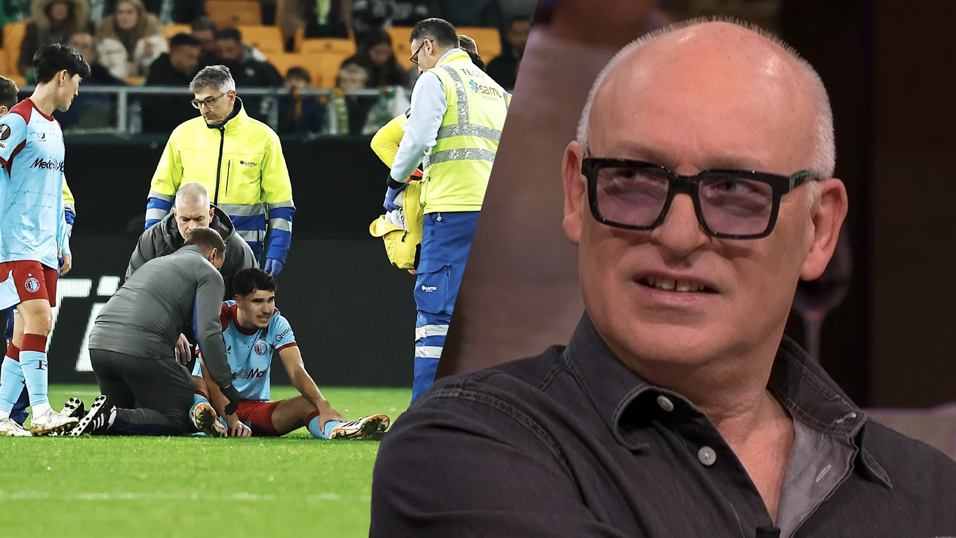 René van der Gijp somber gestemd over blessure Shaqueel van Persie