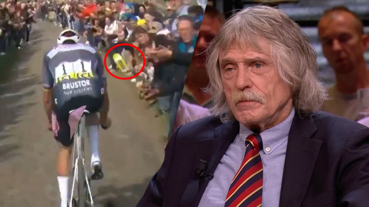 Johan over Van der Poel: 'Eigenlijk moet je die bidon-gooier een knal voor z’n harses geven!'