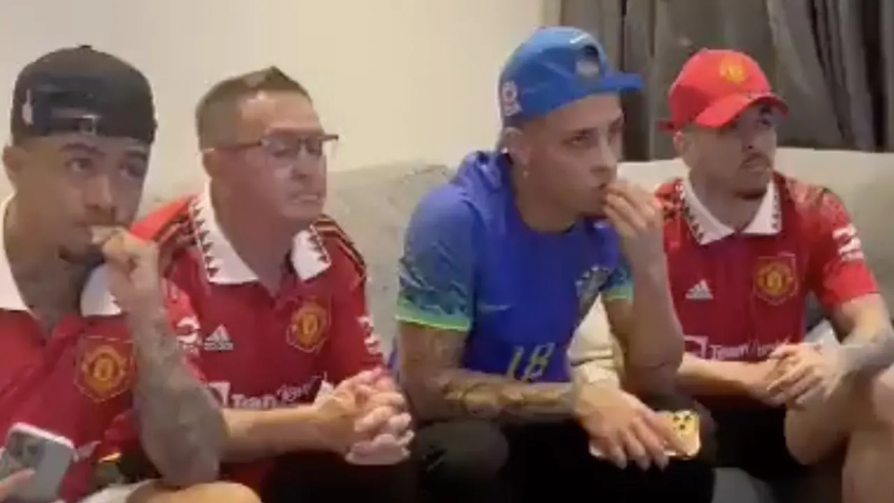 Uitzinnige vreugde bij Antony: Braziliaan hoort op live televisie dat hij bij WK-selectie zit 