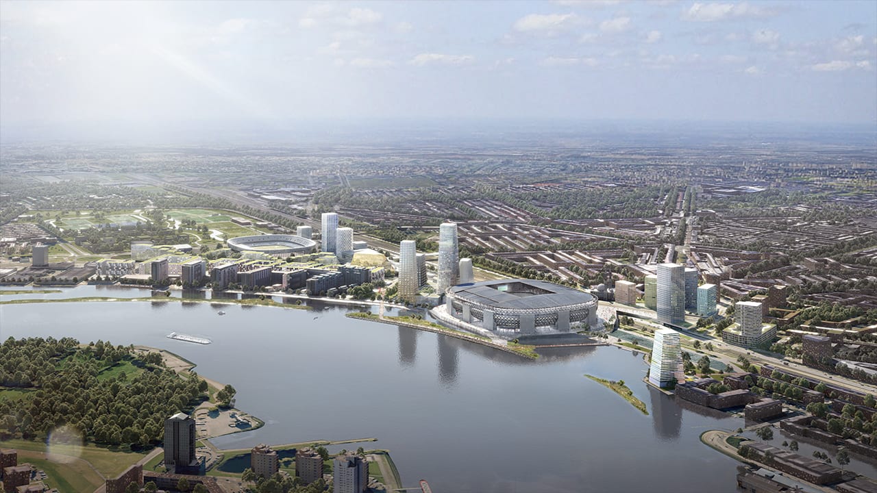 Nieuw stadion Feyenoord City weer stap dichterbij