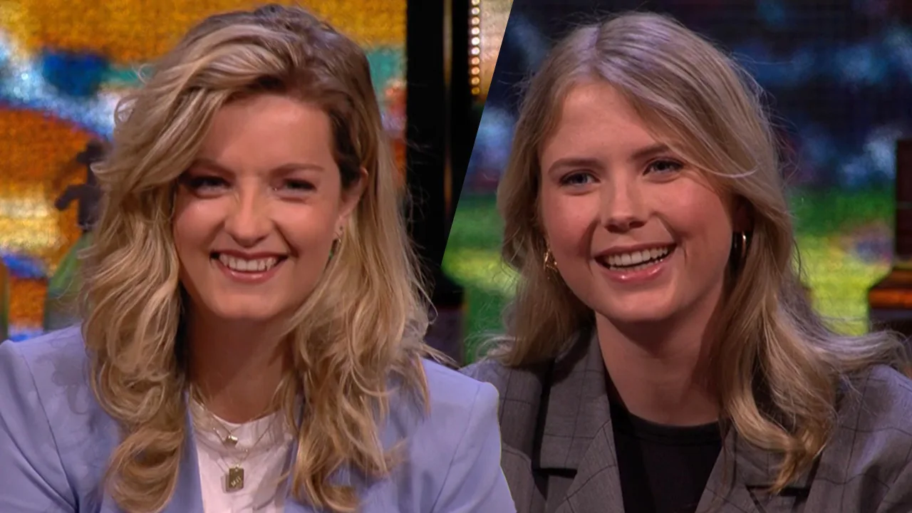 Merel Ek en Noa Vahle vanavond te gast bij De Oranjezondag!