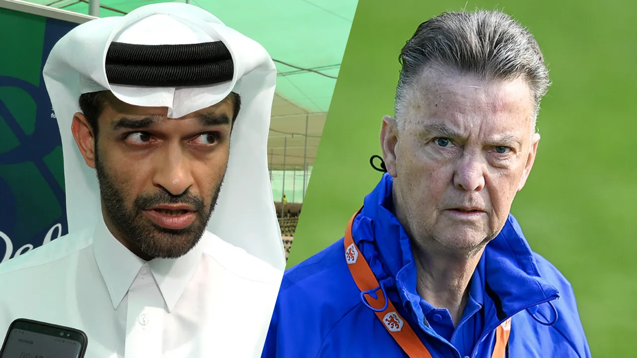 Qatar niet blij met ‘belachelijk statement’ Louis van Gaal 