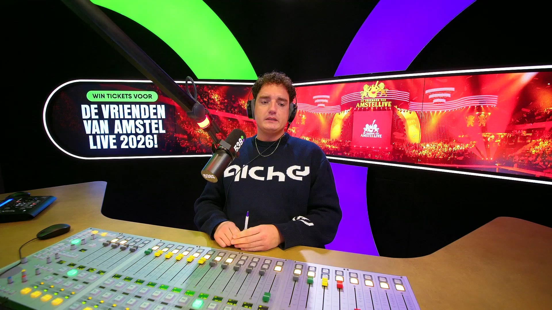 Team 538 Middagshow 'uit het veld geslagen' na overlijden Robert Jensen