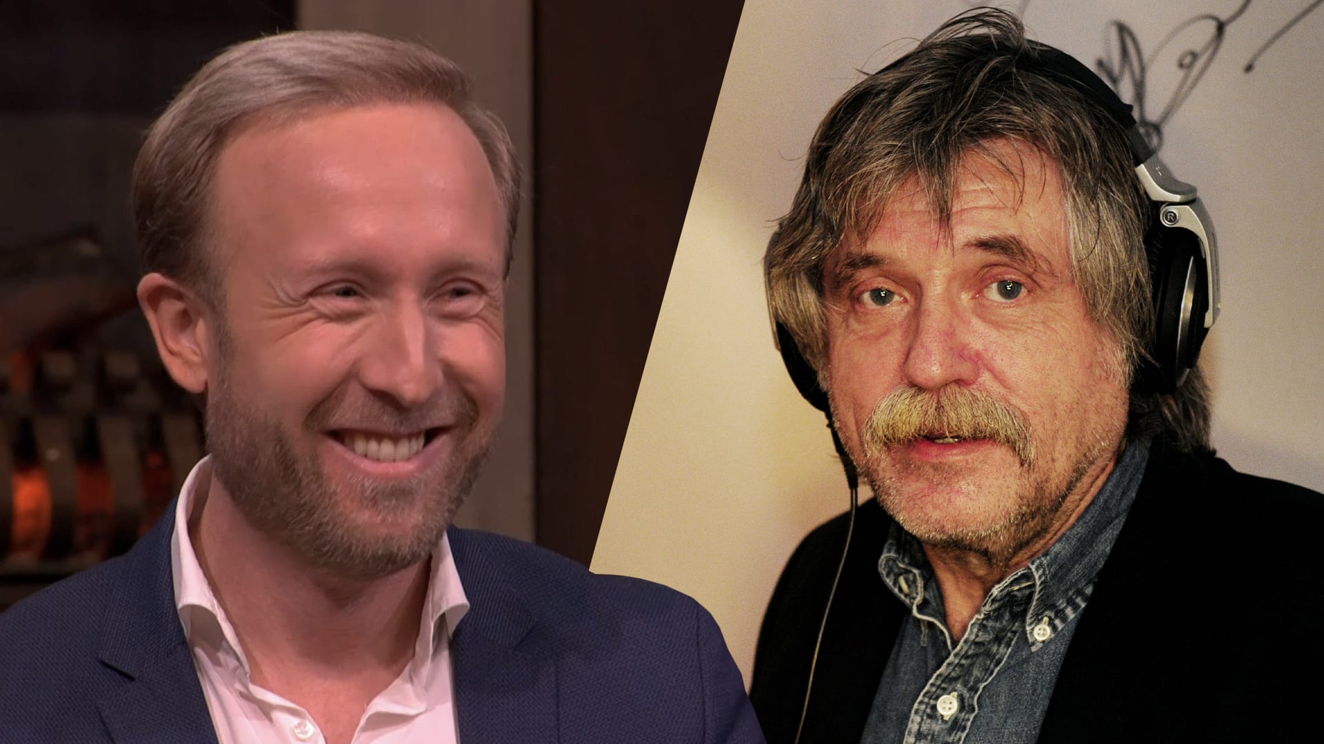 Gaat Johan Derksen het boek van Raymond Mens inspreken?