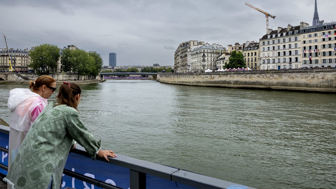 Olympische triatlon uitgesteld om vies water Seine