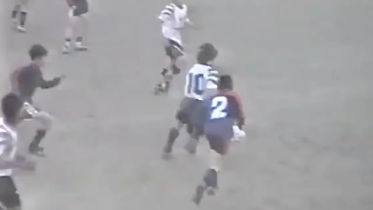 ZIEN: schitterende beelden van piepjonge Messi