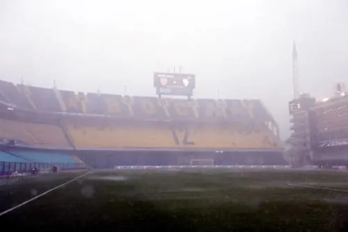 Superclásico uitgesteld wegens regenval