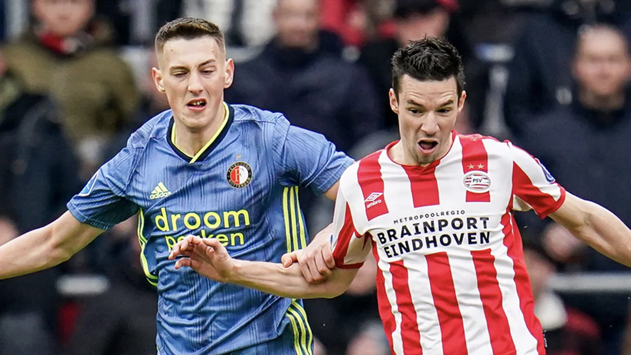 PSV tegen Feyenoord levert geen winnaar op: 1-1