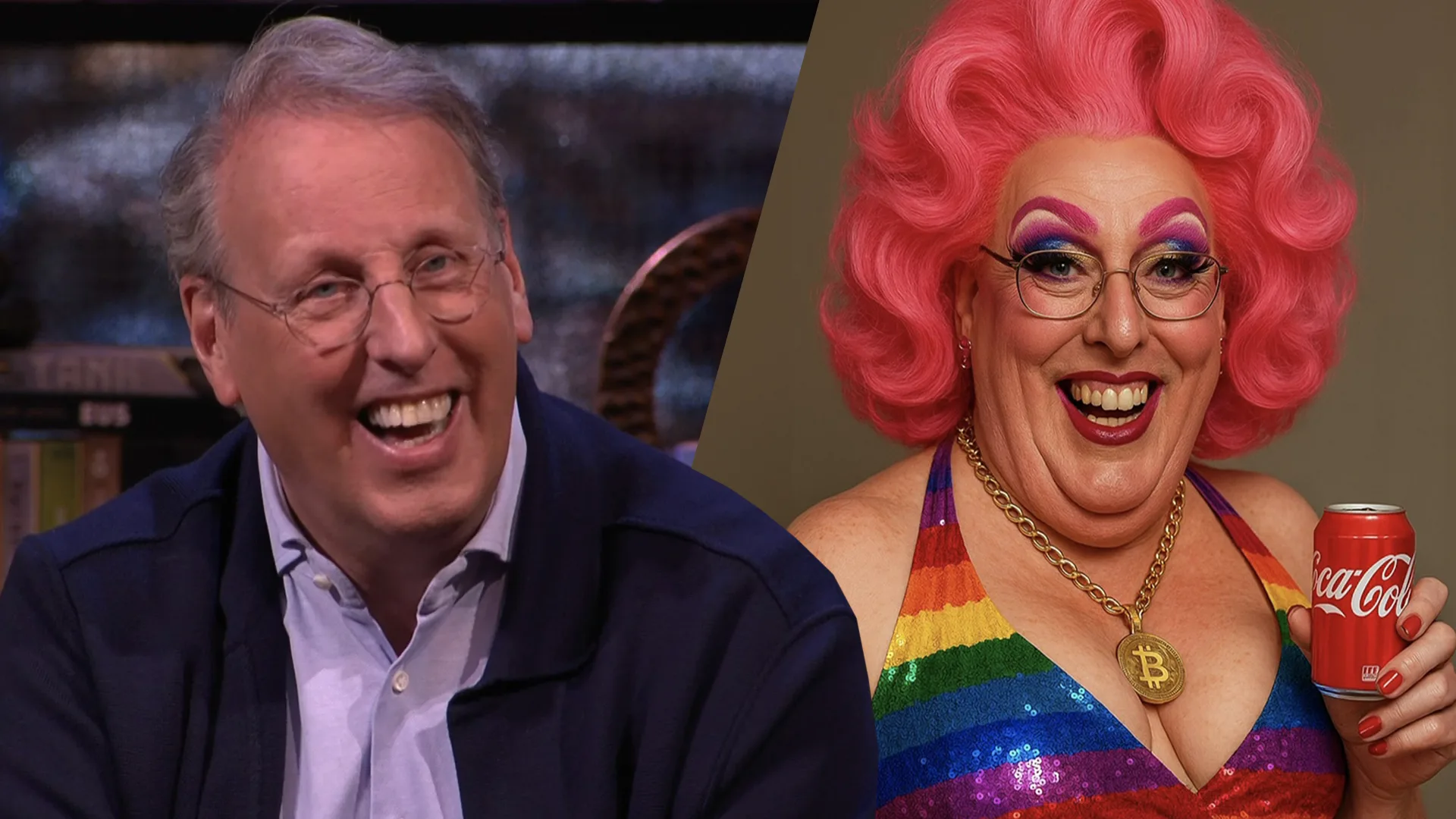 Beelden opgedoken van Chris Woerts als dragqueen: 'Lekkere tieten!'