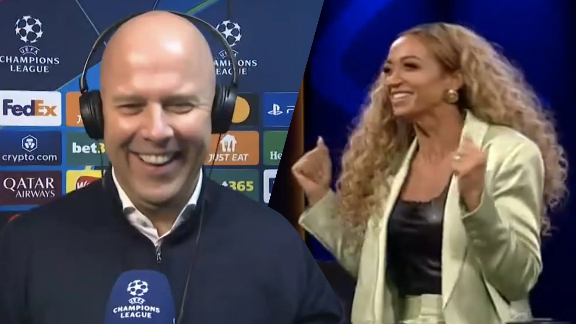 Slot steelt de show in héérlijk interview bij CBS Sports: ‘Wie mijn favoriet is? Kate natuurlijk!'