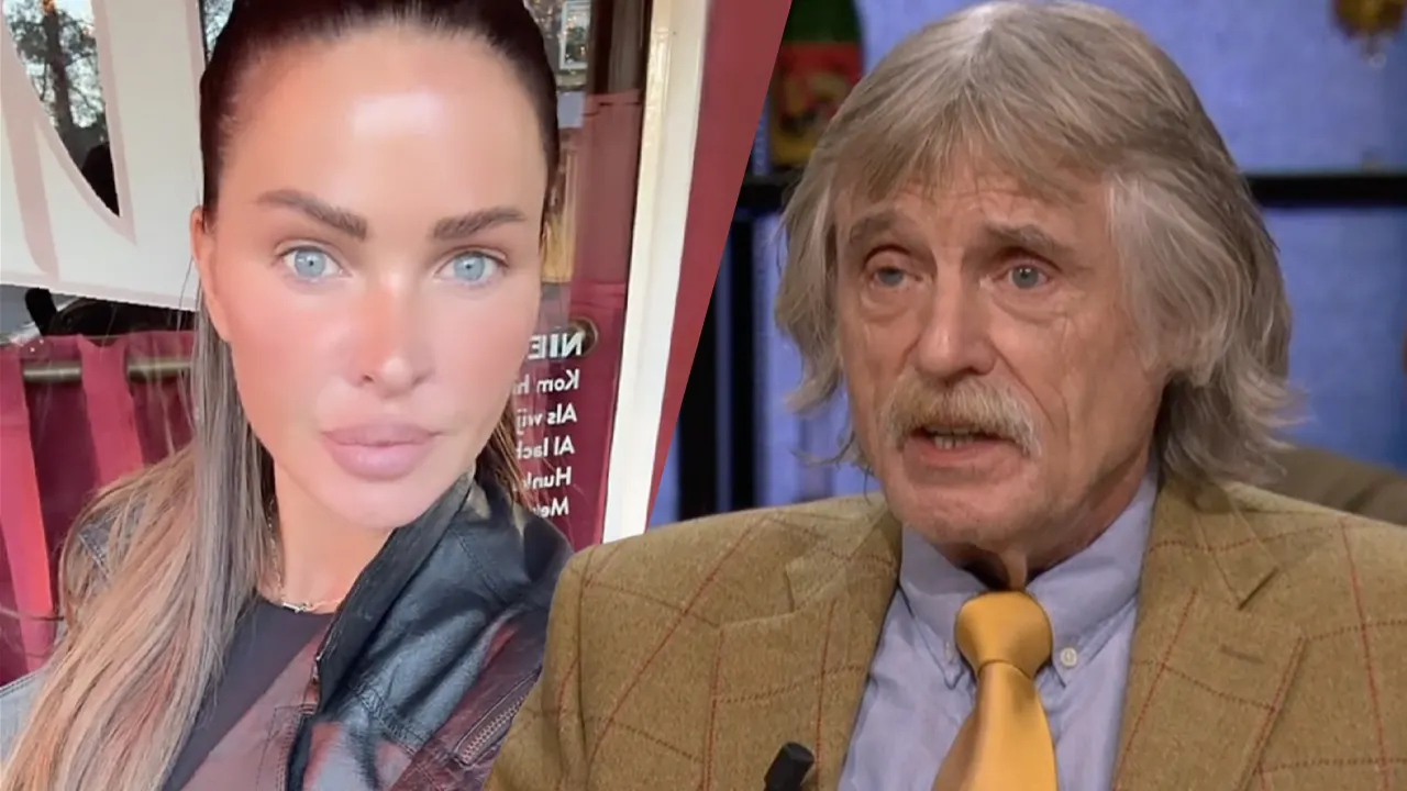 Sylvia Geersen haalt uit naar Johan Derksen: 'Hij moet helemaal z'n mond dichthouden!'