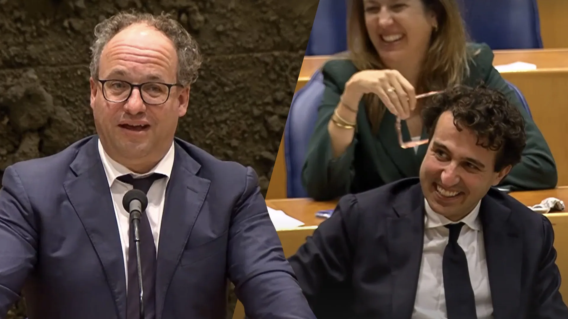 Koolmees krijgt tijdens afsluitende toespraak lachers op de hand met grappen over de NS