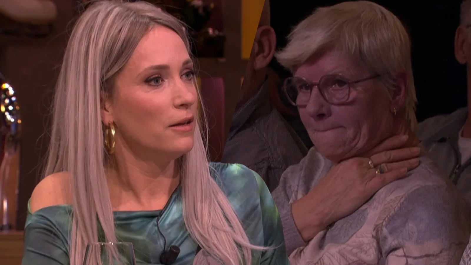 Vrouw in studio dreigt te stikken: Hélène grijpt in