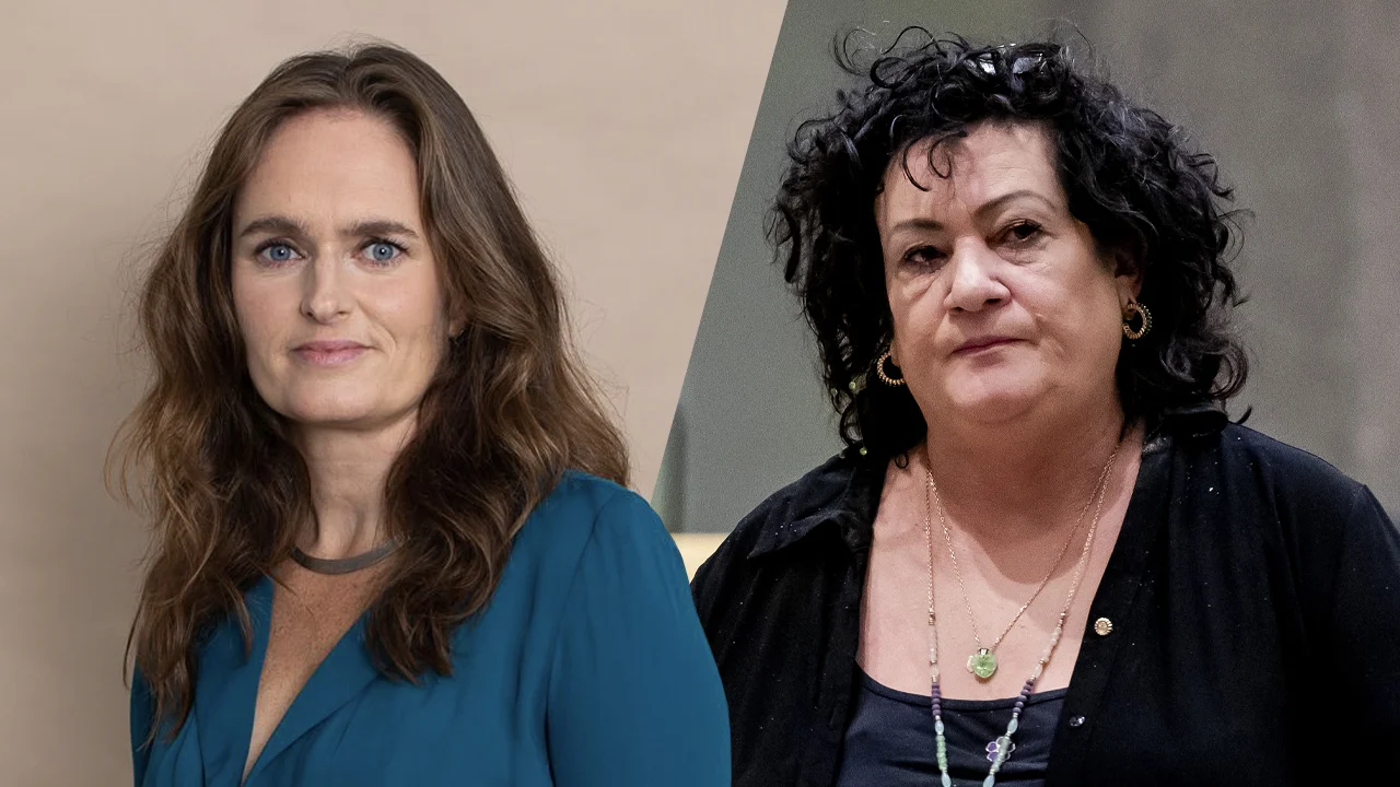 Schrijfster van boek over Caroline van der Plas donderdag aan de bar bij Vandaag Inside