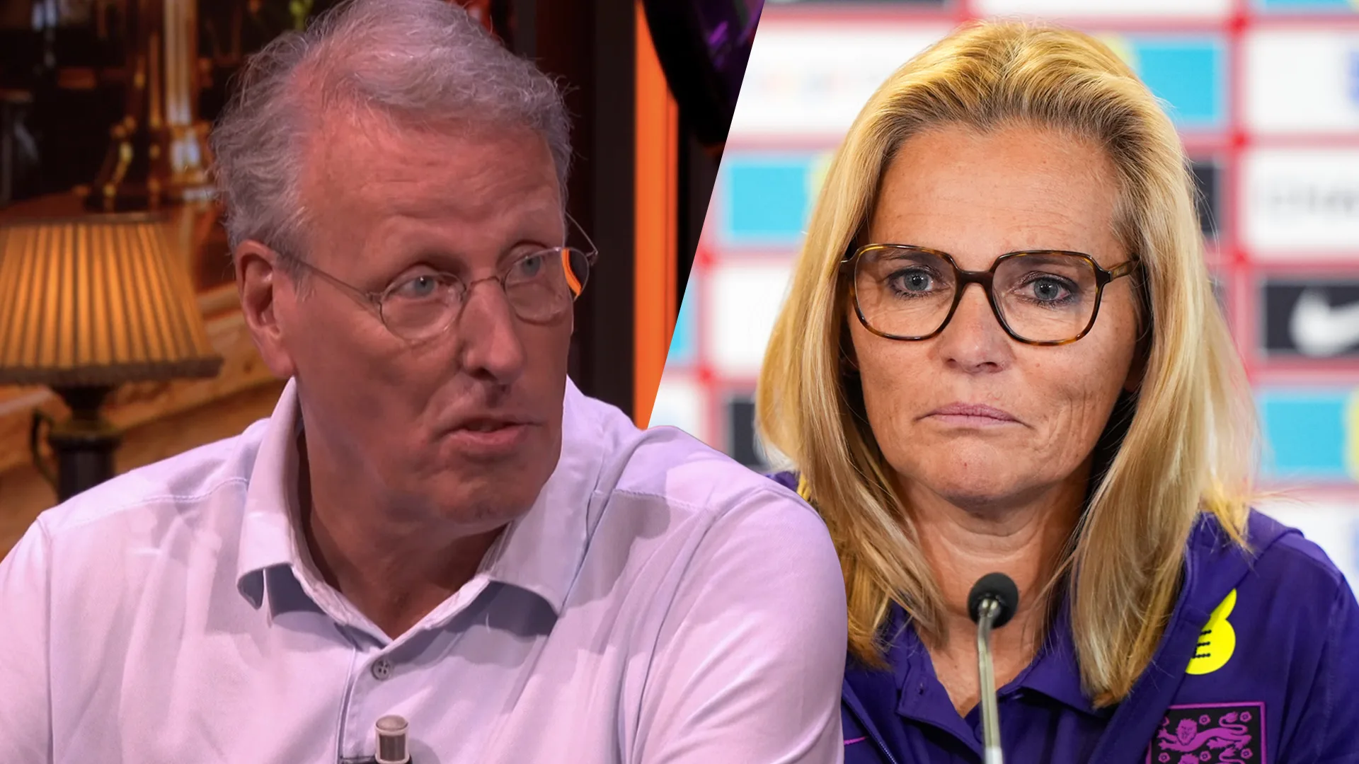 Chris Woerts over Sarina Wiegman als mogelijke bondscoach: 'Rare kronkel van linkse deugneuzen!'