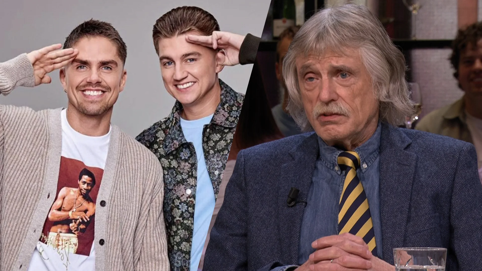 Johan over Hazes & Hoogkamer: Tot uw dienst: 'Slap aftreksel van Geer en Goor!'