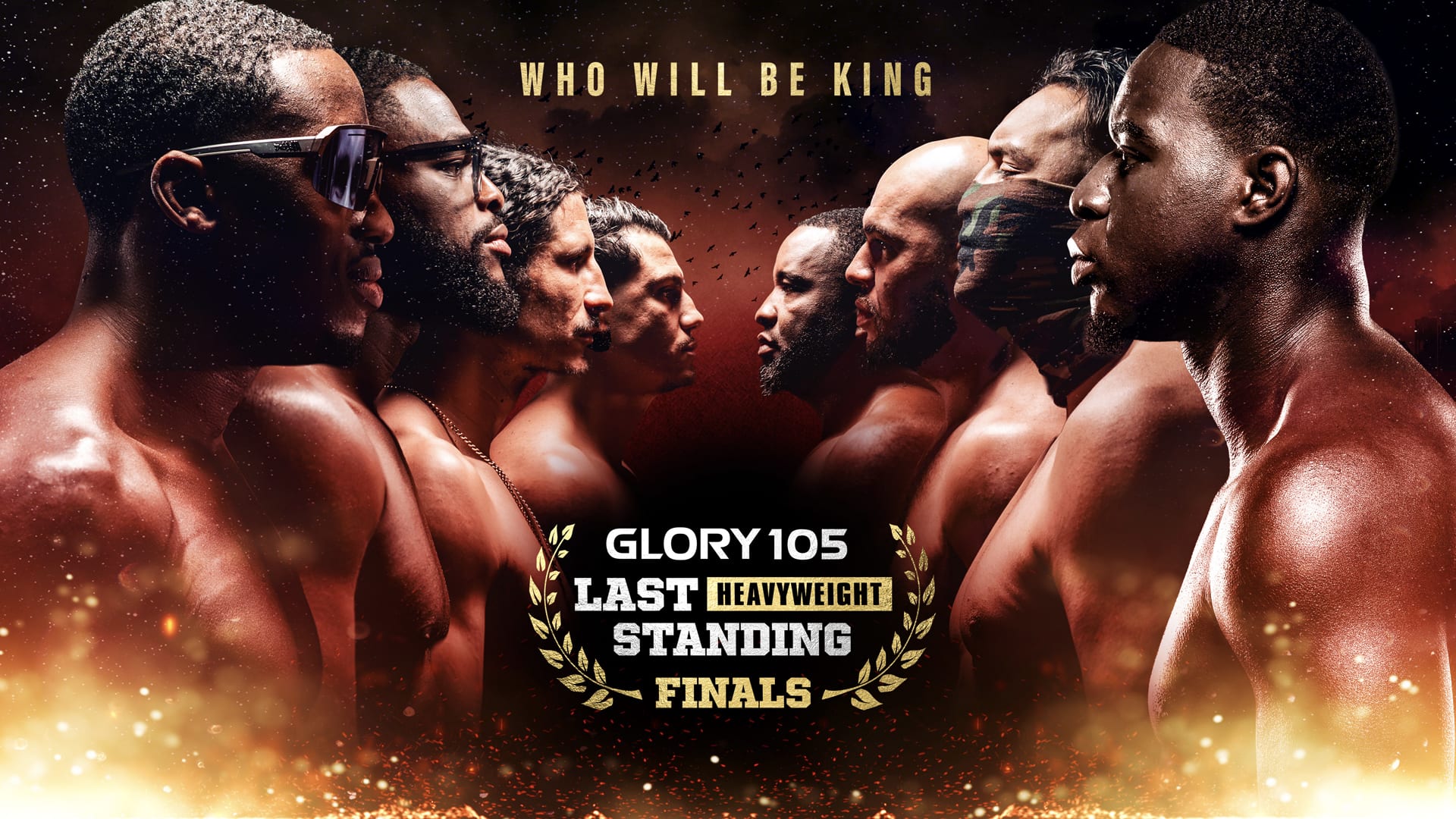 Zo kijk je zaterdag live naar GLORY 105!