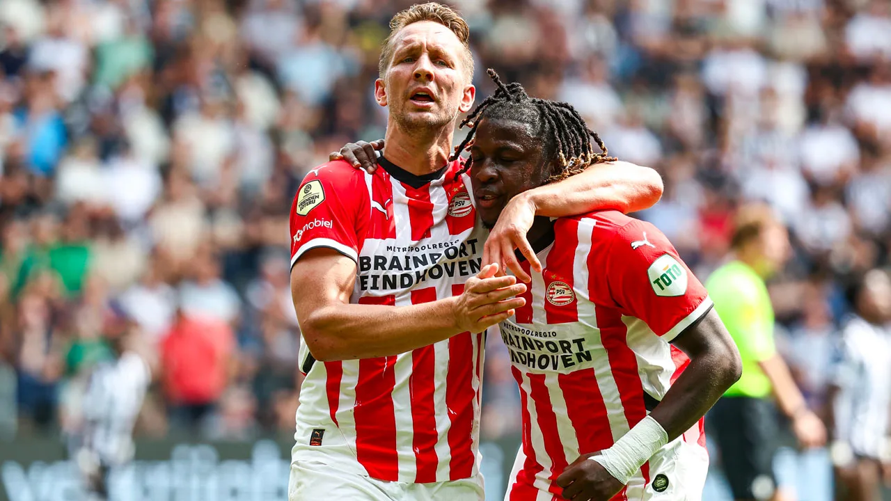 PSV herstelt zich na belabberde eerste helft en pakt drie punten bij Heracles