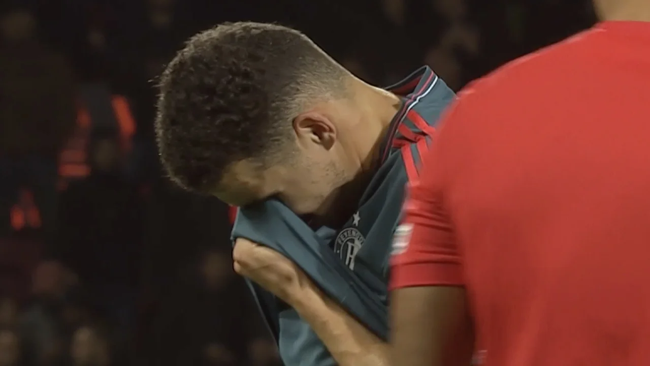 Feyenoorder Idrissi loopt tegen Midtjylland spierblessure op